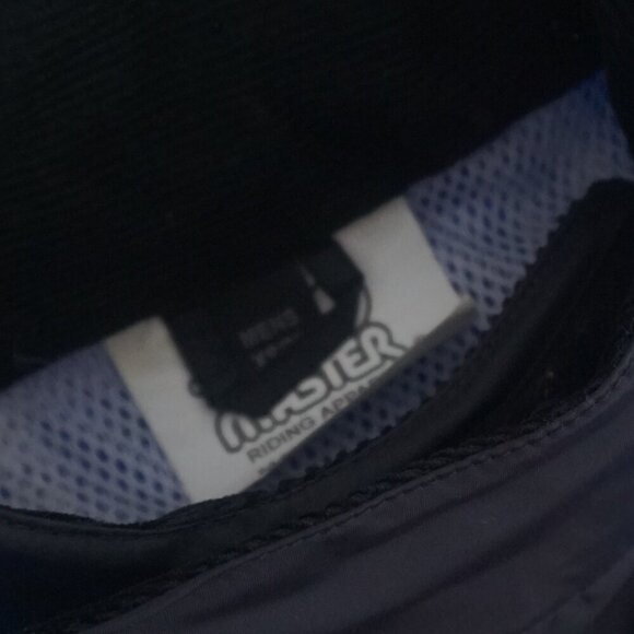 VTG '80S Tourmaster Riding Apparel Blue Black Biker Nylon Waterproof Jacket XS - Picture 11 of 11